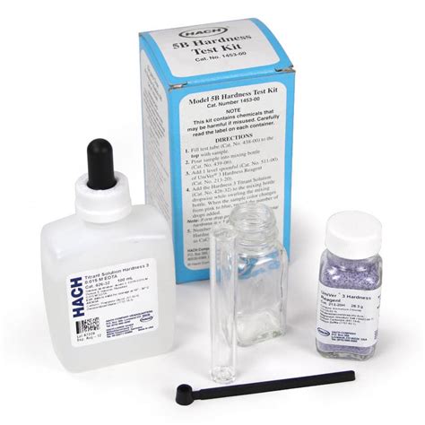 hach hardness test kit